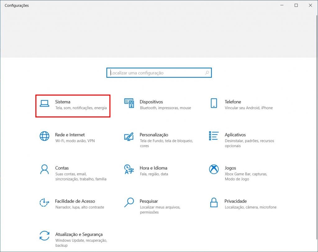 Como remover os arquivos da atualização de maio do Windows 10 - Passo 1