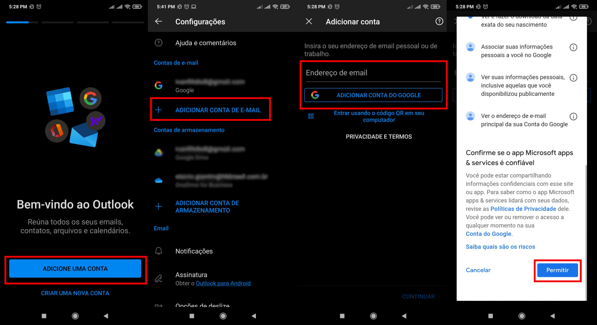 COMO ACESSAR HOTMAIL PELO CELULAR visual data 3