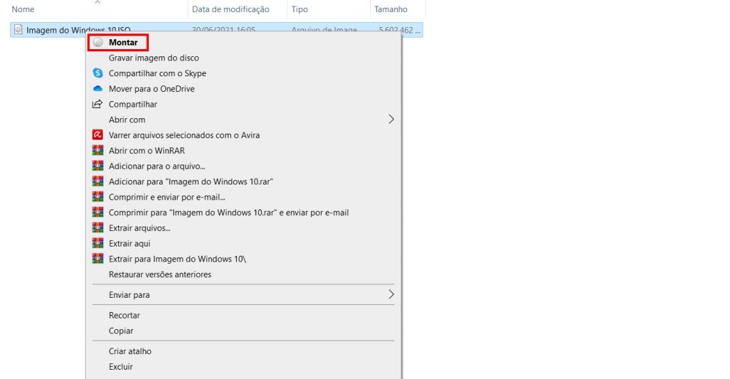 Como modificar a imagem de instalação do Windows 11 - Passo 1