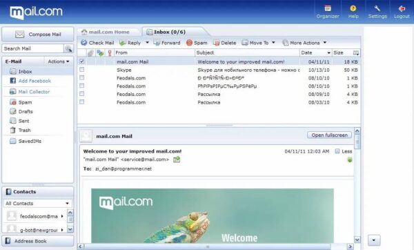 5 opções de email gratuitos para substituir o Gmail