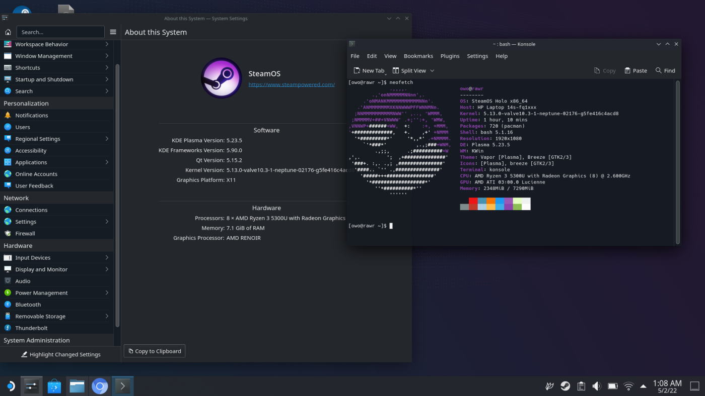 HoloISO é o SteamOS para PCs convencionais