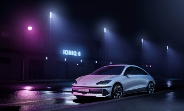 Hyndai apresenta seu novo carro elétrico, o Ioniq 6