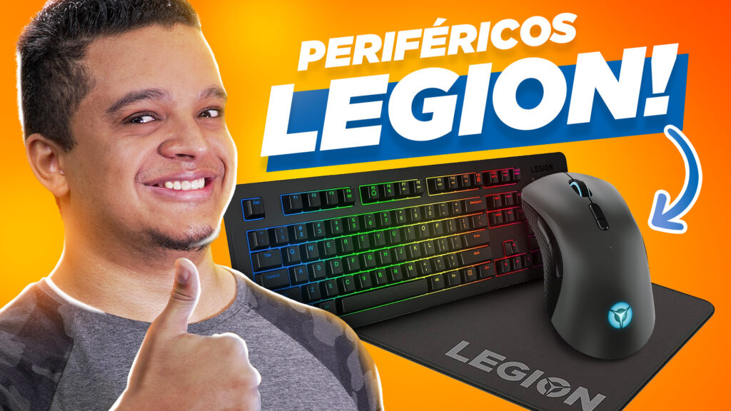 PERIFÉRICOS CUSTO BENEFÍCIO INCRÍVEIS | Lenovo Legion