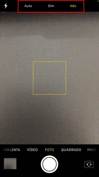iPhone: como ligar o flash da câmera? 2 Passo a passo no iPhone: como ligar o flash da câmera
