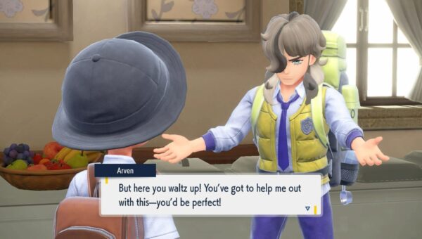Arven, personagem de Pokémon Scarlet e Violet