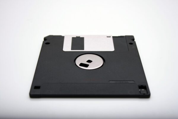 Imagem mostra um disquete