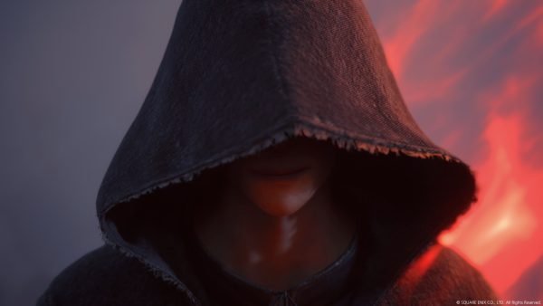 Imagem mostra cenas de divulgação do jogo "Final Fantasy XVI", da Square Enix