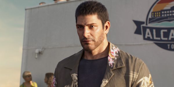 Imagem de Chris Redfield em Resident Evil: Death Island