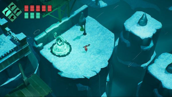 Imagem mostra cena do jogo Mark of the Deep, do estúdio brasileiro Mad Monkey