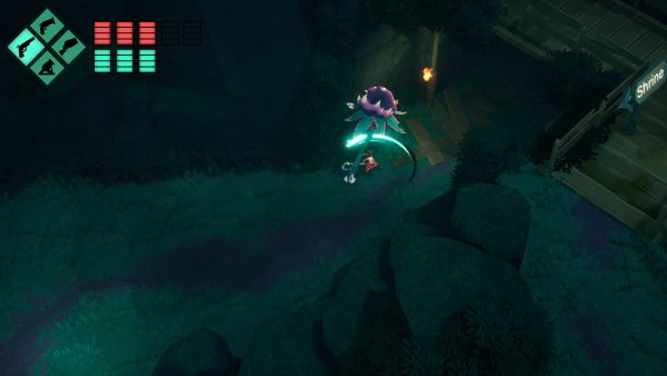 Imagem mostra cena do jogo Mark of the Deep, do estúdio brasileiro Mad Monkey