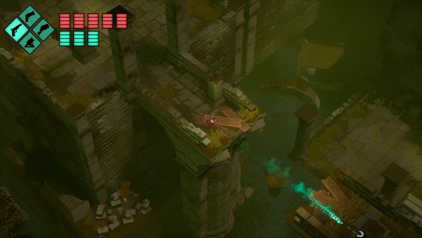 Imagem mostra cena do jogo Mark of the Deep, do estúdio brasileiro Mad Monkey