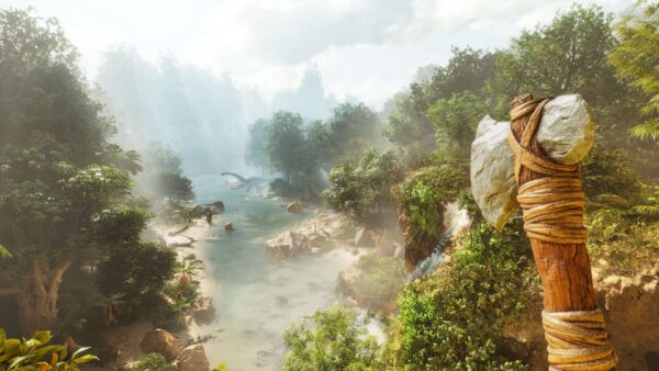 Imagem mostra cena de Ark: Survival Ascended