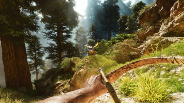 Imagem mostra cena de Ark: Survival Ascended