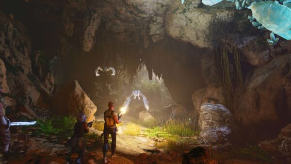 Imagem mostra cena de Ark: Survival Ascended