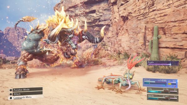 Imagem mostra cena de Final Fantasy VII Rebirth