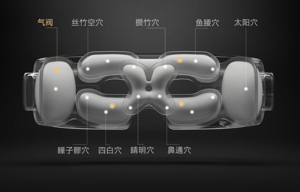 Xiaomi anuncia massageador ocular inteligente com controle de temperatura 1 Massageador ocular da Xiaomi