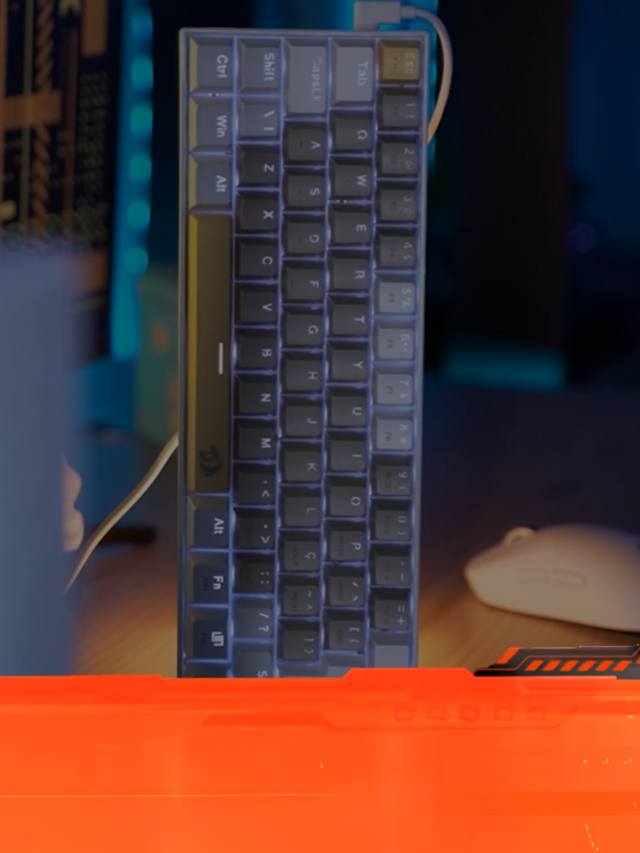 Conheça o teclado Redragon LAKSHMI BRANCO!