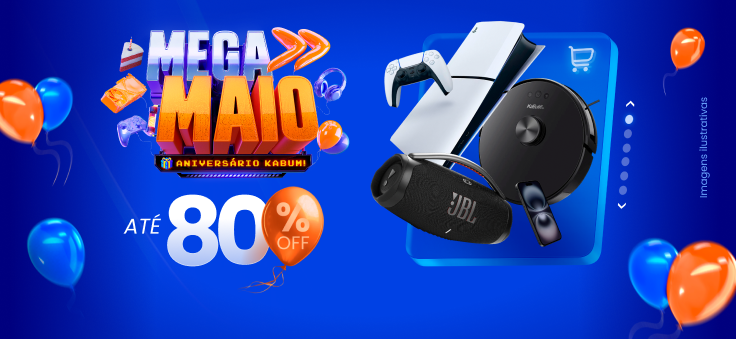 Mega Maio do KaBuM! 2025: Promoções e Condições Especiais