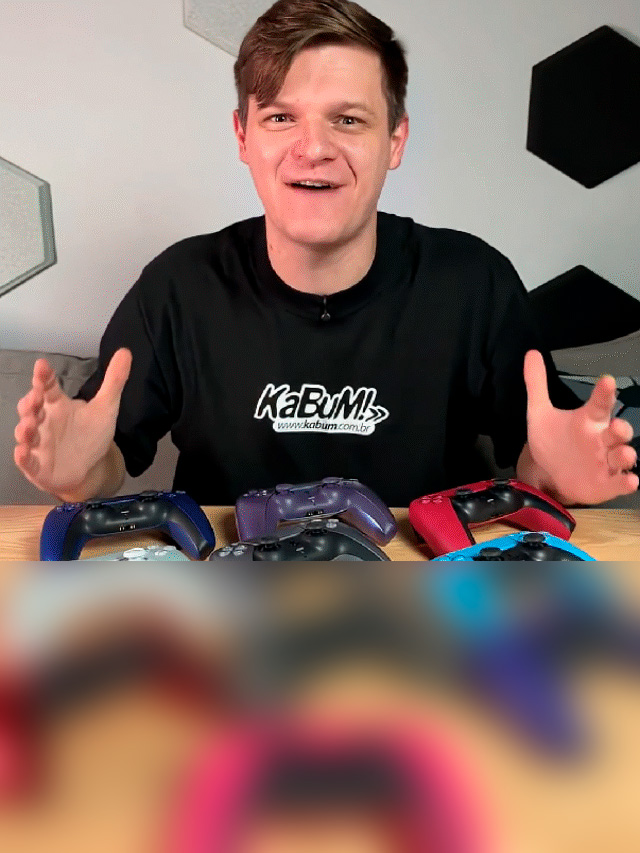 Dá uma olhada nessas cores do DualSense PS5!
