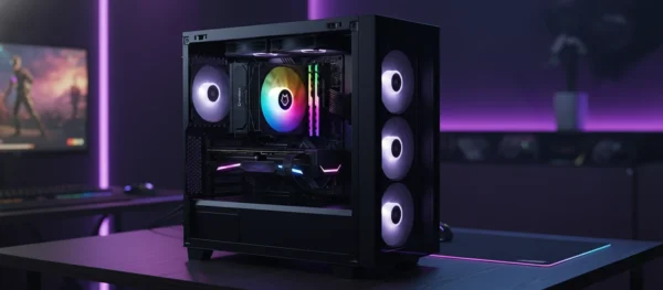 Linha de Air Cooler Husky Alisius: Ventos a favor do seu desempenho 2 O Air Cooler Husky Alisius 200 montado dentro de um gabinete