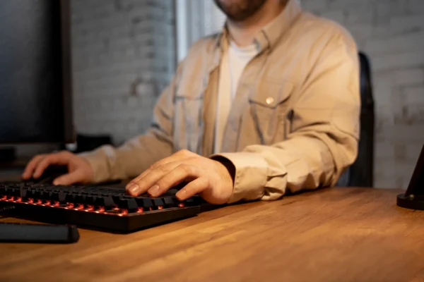 Qual teclado escolher em 2026? Teclado mecânico, semi-mecânico ou membrana 3 O teclado mecânico tem crescido nas buscas para montar o setup gamer
