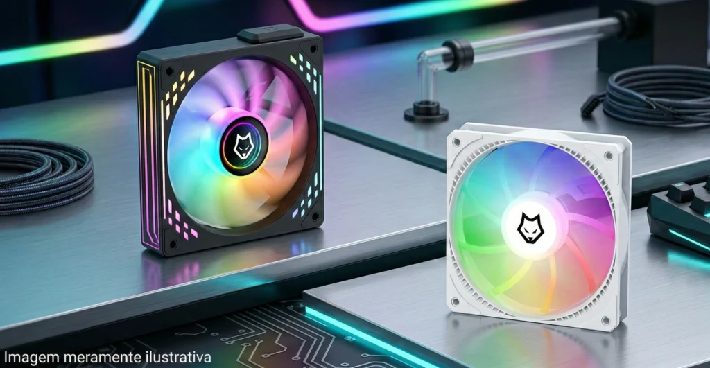 Hardware Ventoinhas Gamers Husky Arctic: Conheça os modelos Breeze e Magnetic