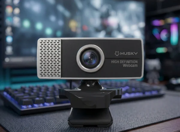 Webcam Husky Focus: Imagem HD e praticidade para o setup 1 A Webcam Husky Focus 720p chega para revolucionars os setups