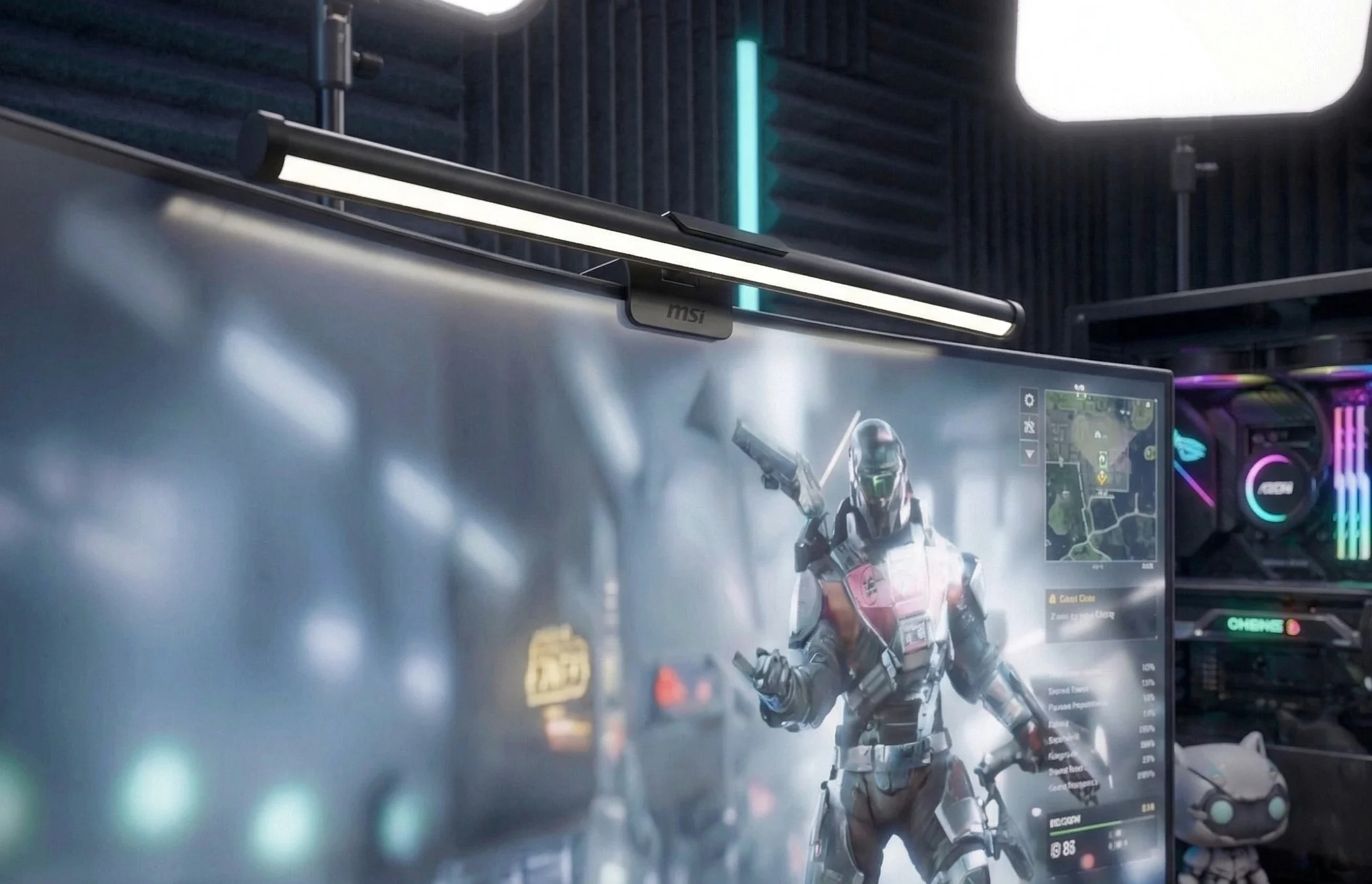 Review Luminária Husky Spectra 100: Iluminação premium para o seu setup