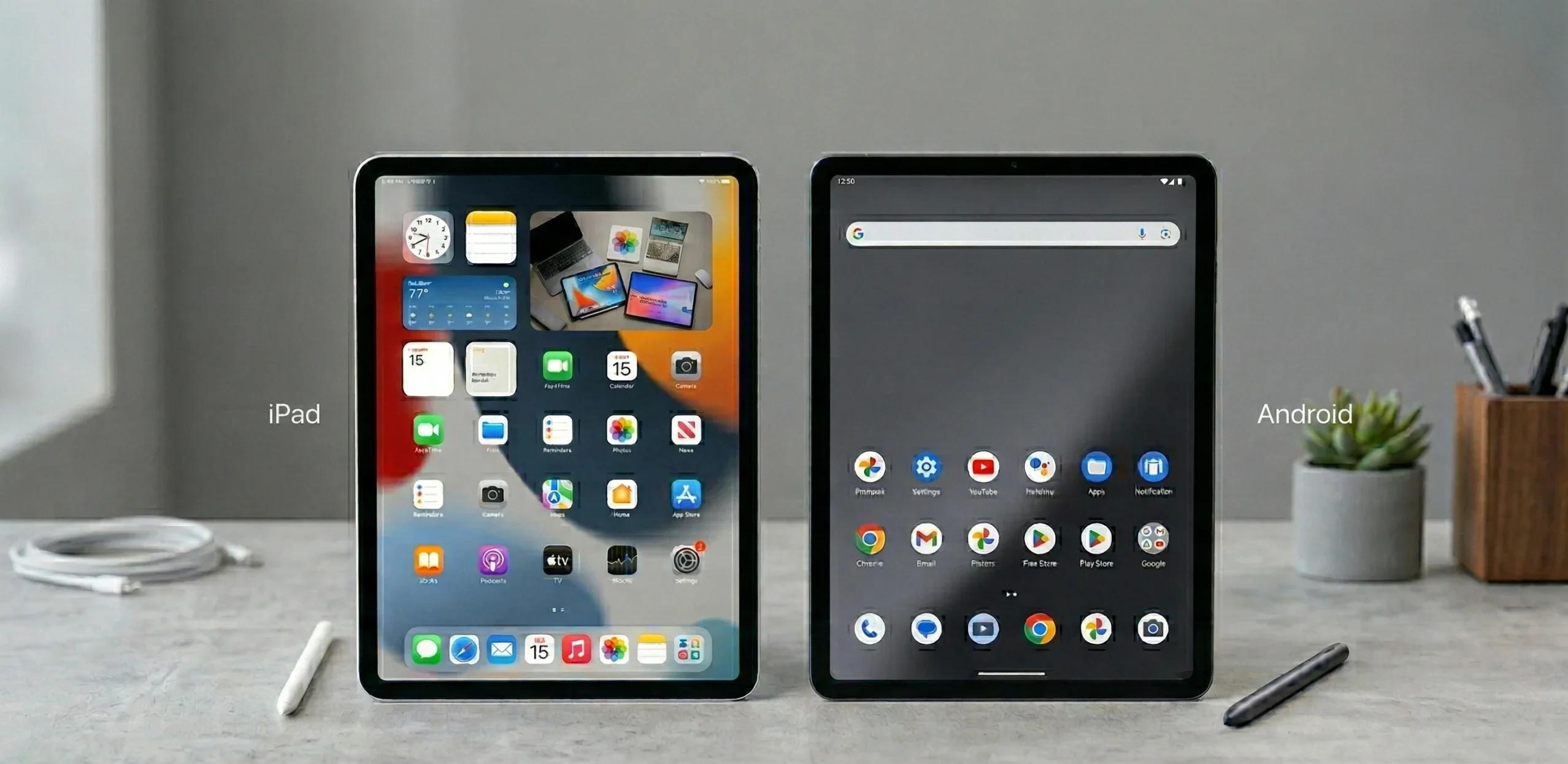 Tablet iPad ou Android: Como escolher o modelo ideal em 2026