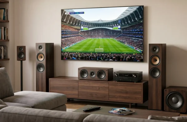 Soundbar ou Home Theater: Como melhorar o som da TV e criar um cinema na sala 2 O Home Theater transforma sua sala em um cinema