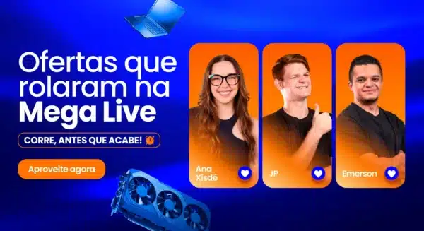 Calendário de ofertas Mega Maio KaBuM! 2026: Veja as campanhas diárias 4 Toda quinta tem uma Mega Live KaBuM! com ofertas exclusivas!