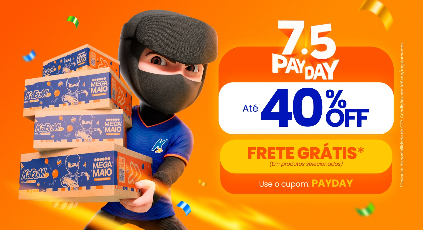 Mega Pay Day KaBuM!: Transforme seu pagamento em performance