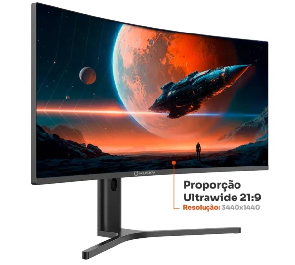 Monitor Ultrawide vale a pena para trabalhar e jogar? 1 O monitor ultrawide Husky Boreal é a escolha certa para o seu setup