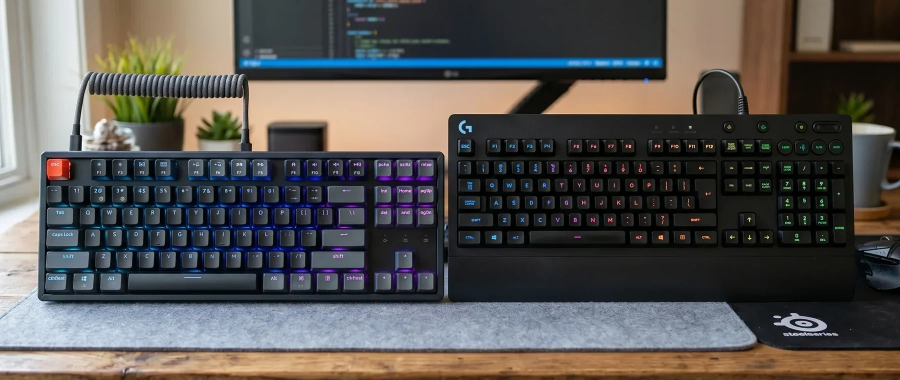 Teclado Mecânico vs Membrana: Qual escolher para o seu setup?