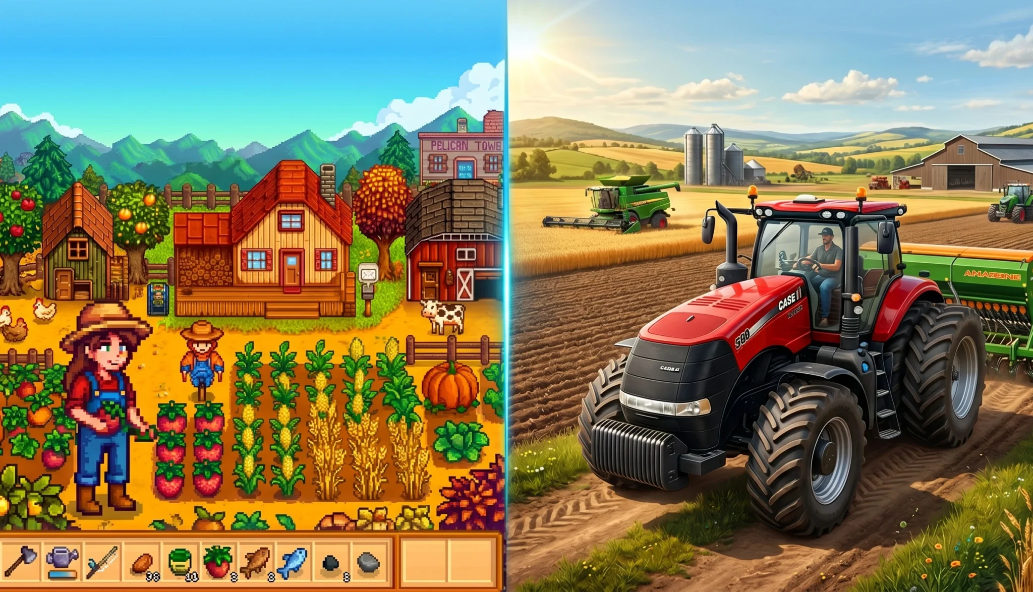 Clima de Festa Junina: Os melhores jogos de fazenda para relaxar