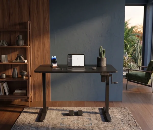 Lançamento Husky: Conheça a nova mesa Husky Zenith 200 2 A mesa Husky Zenith 200 na cor preta dá um visual mais tech no setup